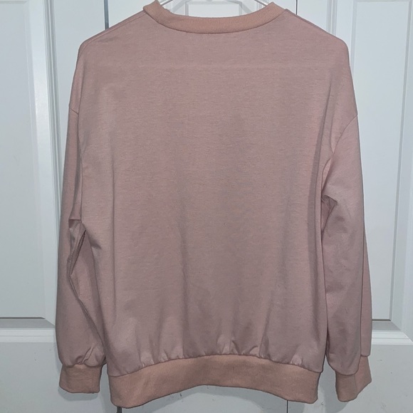 Pink Long Sleeve Malibu Sweater - Picture 3 of 4